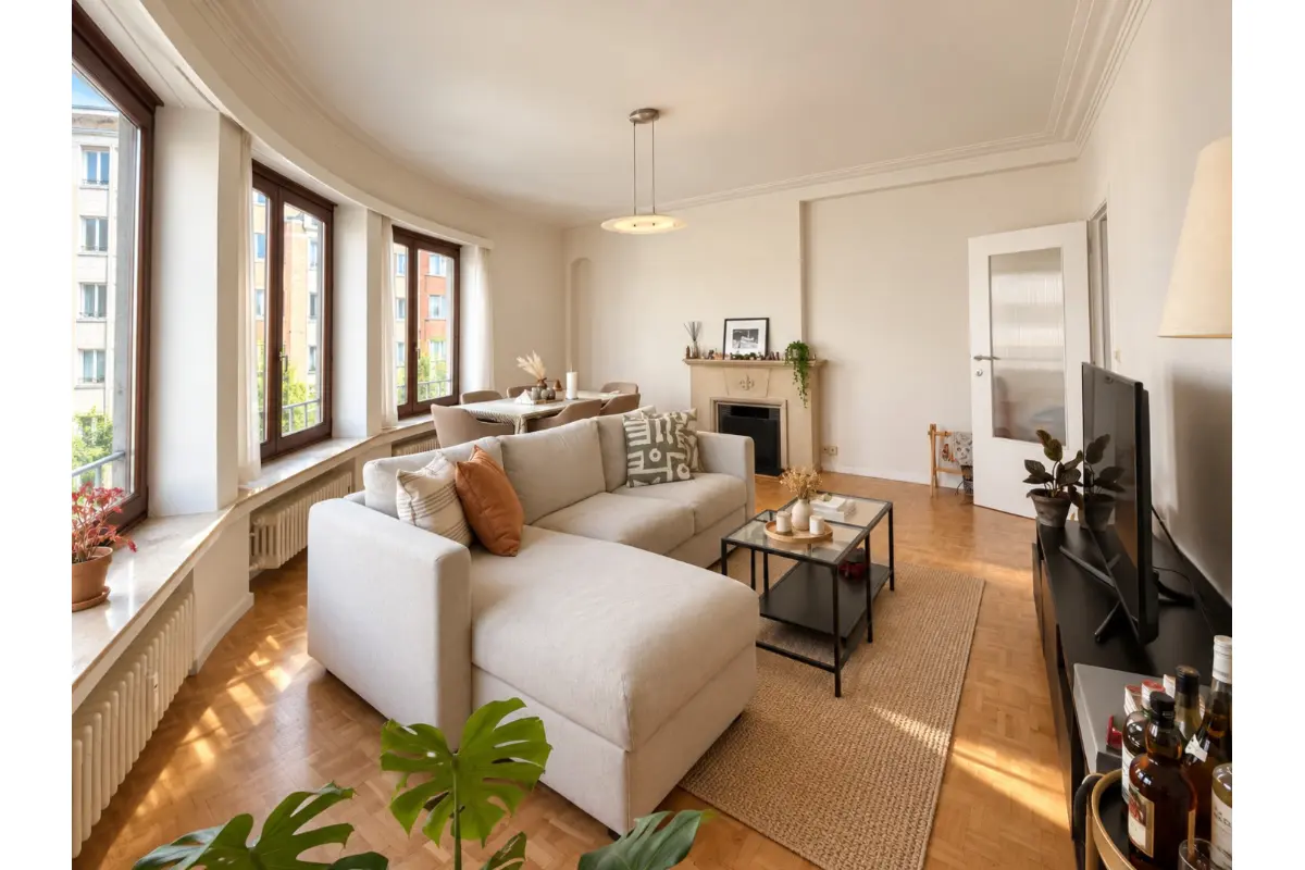 Appartement te  in Elsene 1050 1390.00€ 2 slaapkamers m² - Zoekertje 817739