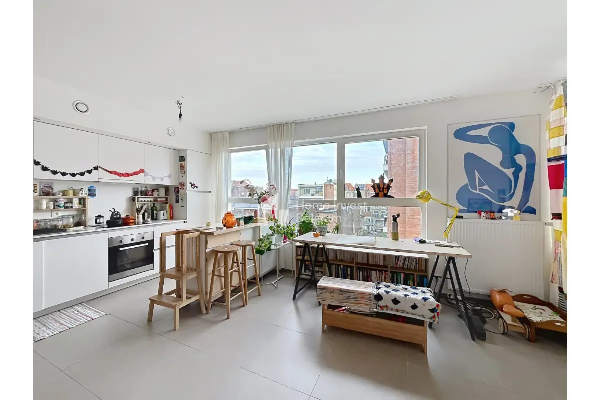 Appartement te  huur in Sint-Jans-Molenbeek 1080 950.00€  slaapkamers 51.10m² - Zoekertje 818071