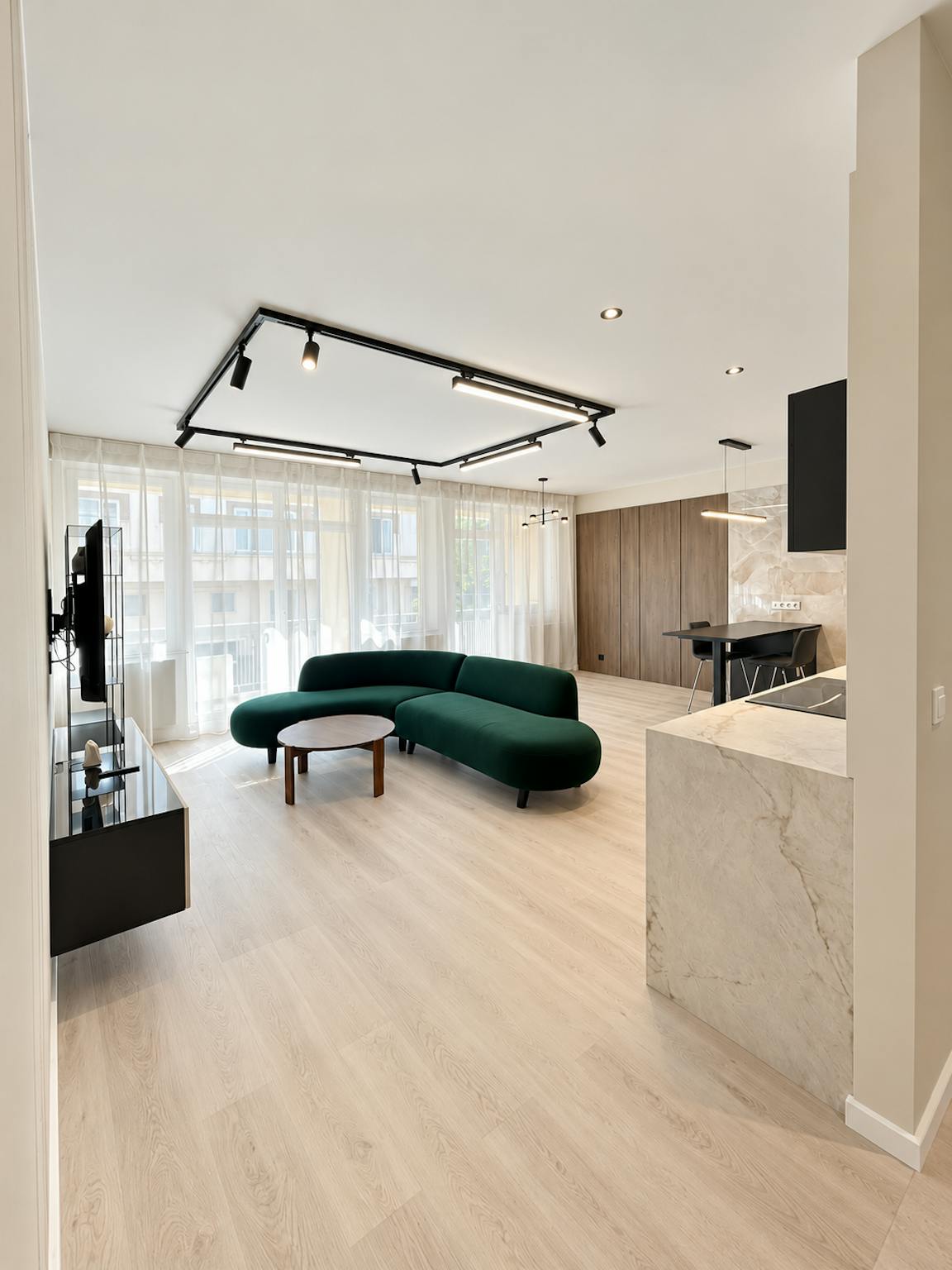 Appartement te  huur in Sint-Lambrechts-Woluwe 1200 2747.00€ 1 slaapkamers 90.00m² - Zoekertje 795758