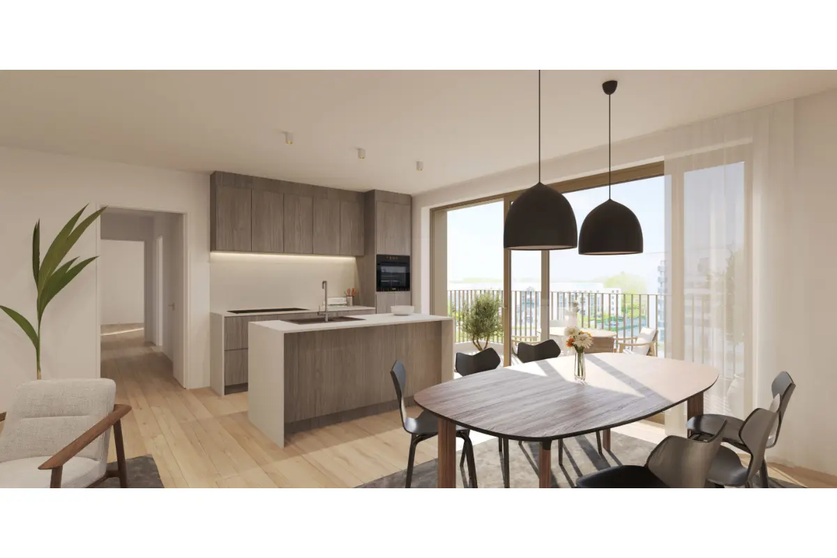 Appartement te  koop in Evere 1140 400000.00€ 2 slaapkamers 98.05m² - Zoekertje 826543
