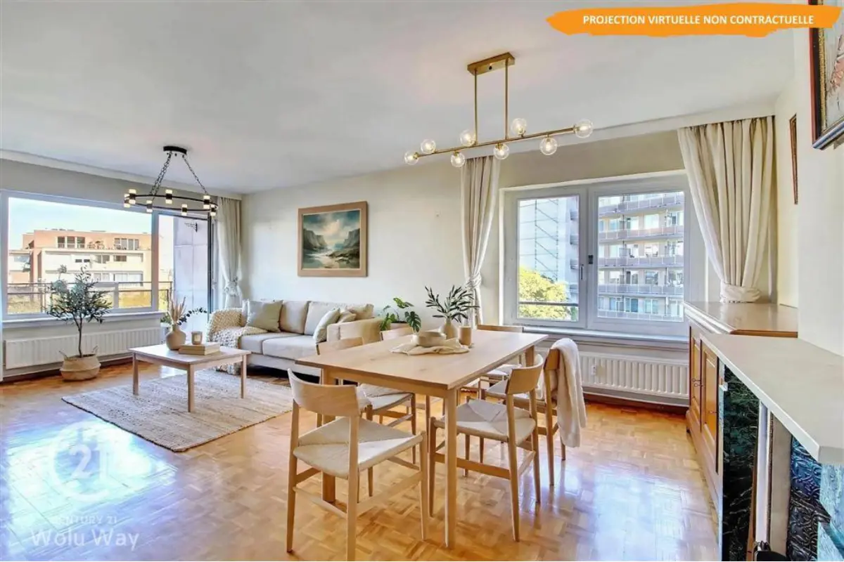 Appartement te  koop in Evere 1140 245000.00€ 2 slaapkamers 76.50m² - Zoekertje 827186