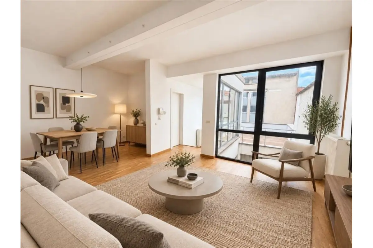 Penthouse te  huur in Elsene 1050 1650.00€ 1 slaapkamers 134.00m² - Zoekertje 827950