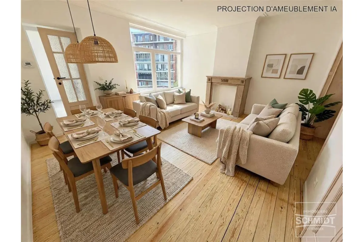 Appartement à  à Etterbeek 1040 1690.00€ 3 chambres 116.00m² - annonce 828406