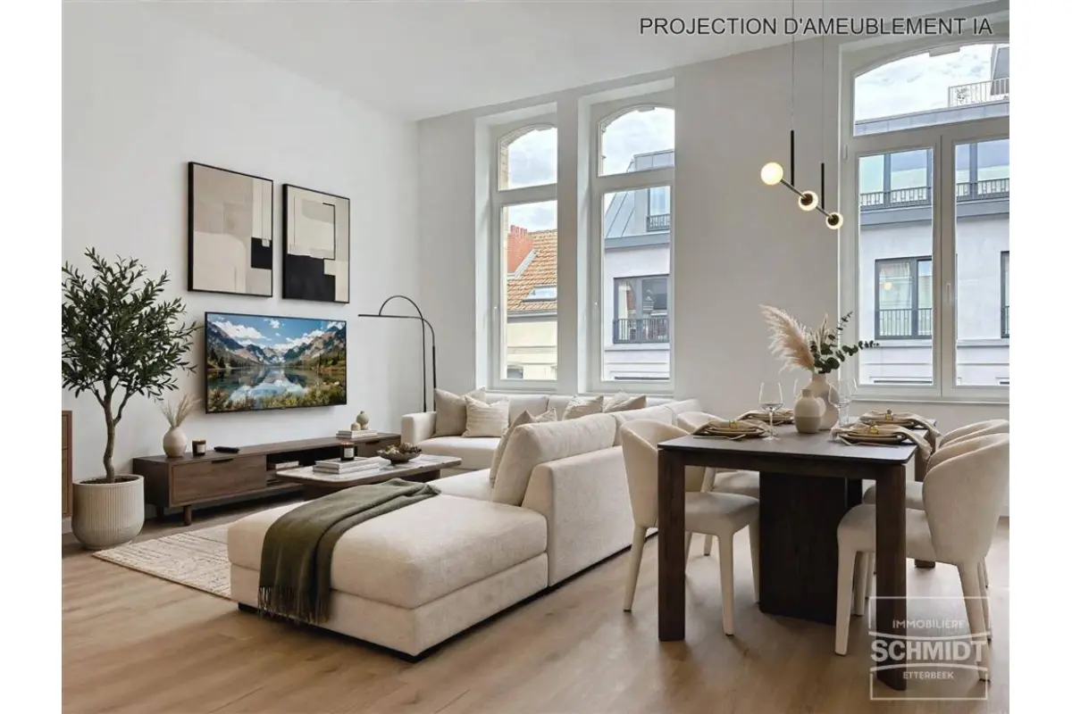 Appartement à louer à Saint-Gilles 1060 1900.00€ 3 chambres 120.00m² - annonce 828407