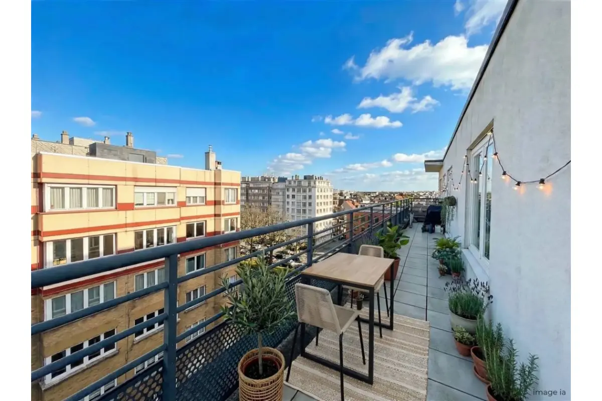 Appartement te  koop in Etterbeek 1040 495000.00€ 2 slaapkamers 138.00m² - Zoekertje 828422