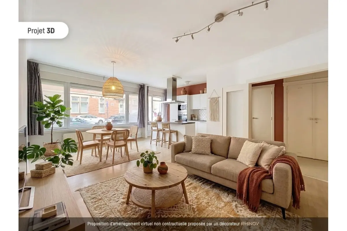 Appartement à vendre à Etterbeek 1040 329000.00€ 2 chambres 84.00m² - annonce 829247