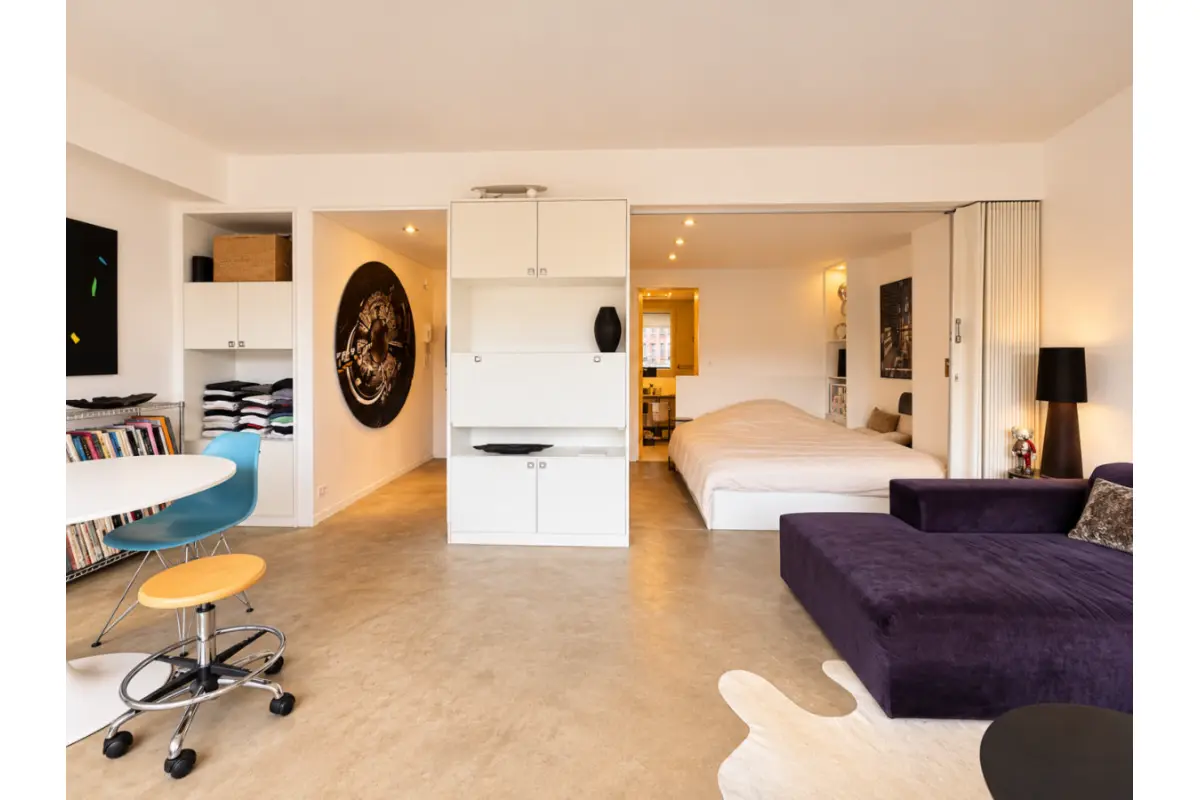 Appartement te  koop in Brussel 1000 185000.00€  slaapkamers 43.00m² - Zoekertje 829442