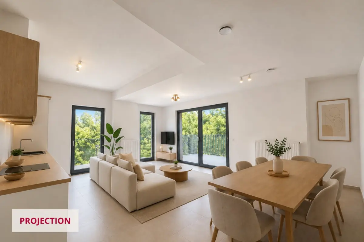 Appartement te  in Evere 1140 1435.00€ 2 slaapkamers 94.00m² - Zoekertje 830177