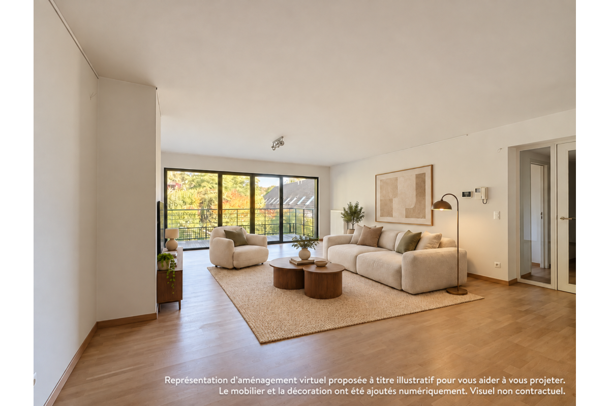 Appartement te  huur in Ukkel 1180 2975.00€ 3 slaapkamers 218.00m² - Zoekertje 830386