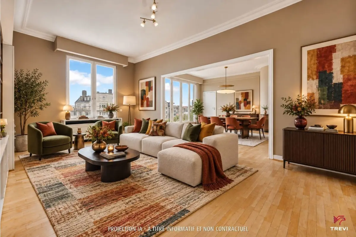 Appartement à vendre à Ixelles 1050 650000.00€ 4 chambres 203.00m² - annonce 831221