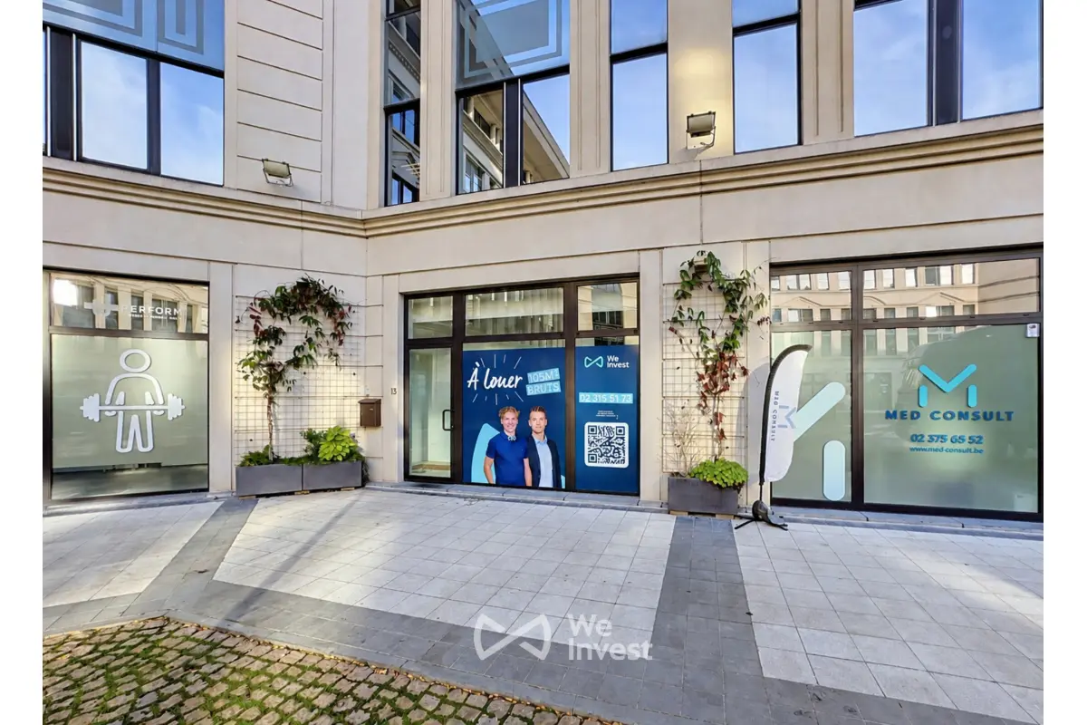 Commerce à louer à Auderghem 1160 1100.00€  chambres 105.00m² - annonce 832328