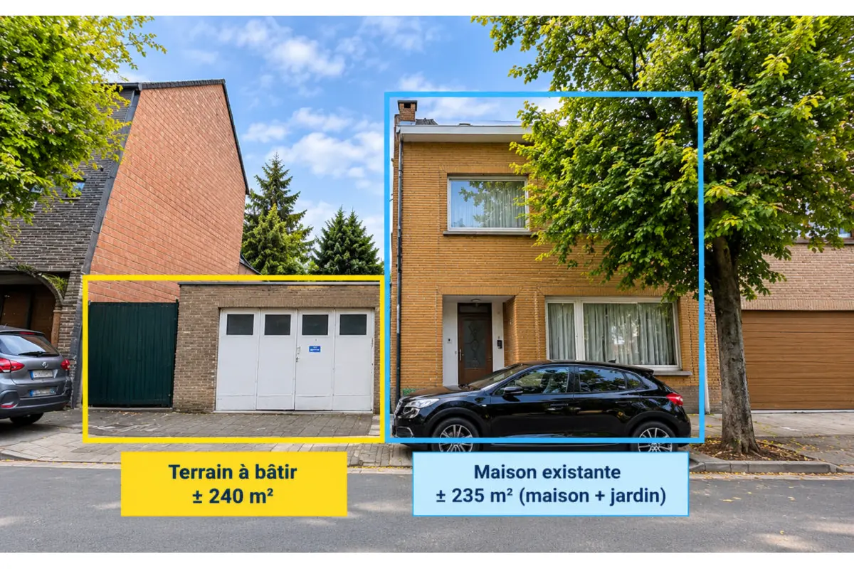 Appartementsgebouw te  koop in Neder-Over-Heembeek 1120 599000.00€ 3 slaapkamers 160.00m² - Zoekertje 833374