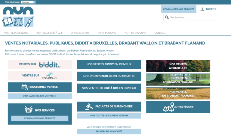 NVN, site de petites annonces de notaires