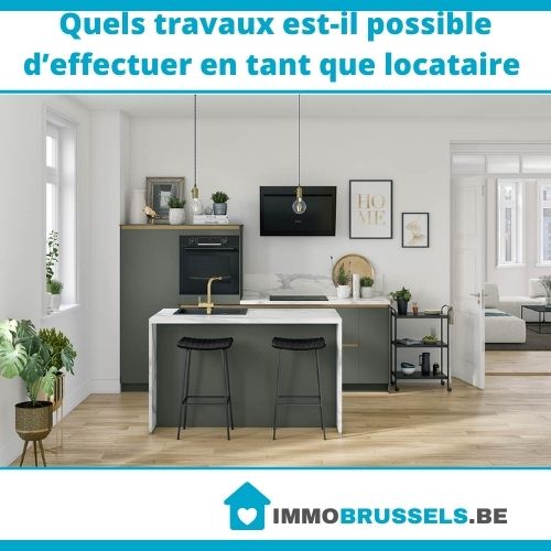 Quels travaux est-il possible d’effectuer en tant que locataire 